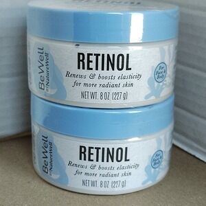Be Well By Nature Well Retinol Renewing Cream For Face And Body Lotion 8 oz EA
